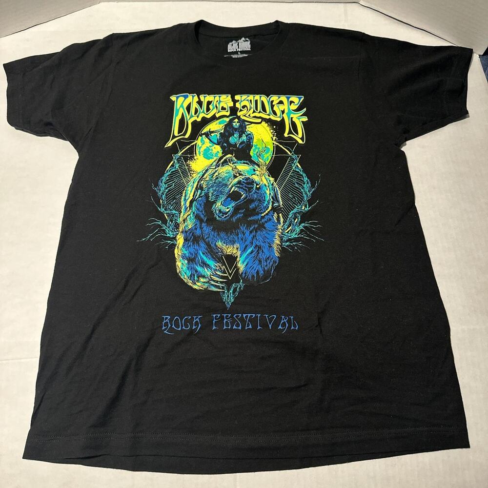 2023 Blue Ridge Rock Festival Warrior Princess Official Lineup Tee